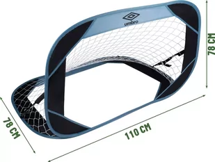 Bramka piłkarska samorozkładająca dla dzieci UMBRO 110x78cm - Piłka nożna - miniaturka - grafika 2