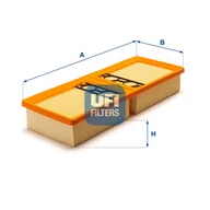 Filtry powietrza - Filtr powietrza UFI Filtry 30.A74.00 - miniaturka - grafika 1