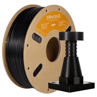 ERYONE 1.75mm ABS  3D Printing Filament 1KG Black - Filamenty i akcesoria do drukarek 3D - miniaturka - grafika 1