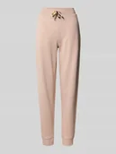 Spodnie sportowe damskie - Spodnie dresowe o kroju regular fit z mieszanki lyocellu model ‘CP STRIPE PANTS’ - miniaturka - grafika 1