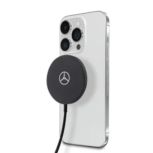 Mercedes ład. indukcyjna MECBMSMELK czarny/black 15W MagSafe - Ładowarki do telefonów - miniaturka - grafika 1