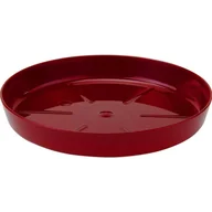 Donice - PODSTAWKA DO OSŁONKI DONICZKI OKRĄGŁA NR1 FI 11CM CZERWONA - miniaturka - grafika 1