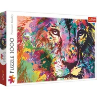 Puzzle - Puzzle 1000 Kolorowy lew TREFL - miniaturka - grafika 1