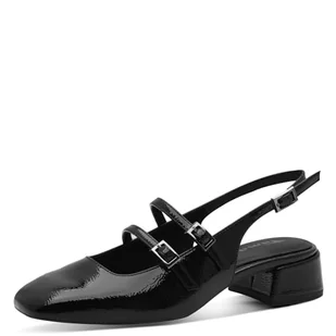 Tamaris Damskie czółenka 1-29510-44, czarny patent, 38 EU, 38 EU - Czółenka - miniaturka - grafika 1