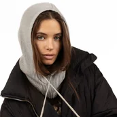 Czapki damskie - KAPTUR CZAPKA SZAL Alessio BALACLAVA zimowa damska kominiarka - miniaturka - grafika 1