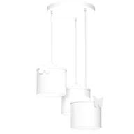 Lampy sufitowe - Dziecięca lampa wisząca potrójna na okręgu SWEET 9406 Luminex LX9406 - miniaturka - grafika 1