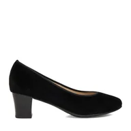 Czółenka - Czółenka Rieker 44650-03 Czarny - miniaturka - grafika 1