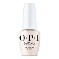 Lakiery hybrydowe - OPI Gel Color Intelli-Gel System, lakier hybrydowy, my vampire is buff, 15ml - miniaturka - grafika 1