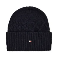 Czapki męskie - Tommy Hilfiger Wełniana czapka - miniaturka - grafika 1