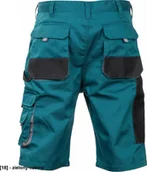 Odzież robocza - CERVA BE-01-009 - krótkie spodnie robocze, bawełna 20%, poliester 80% - zielony-czarny 50 - miniaturka - grafika 1