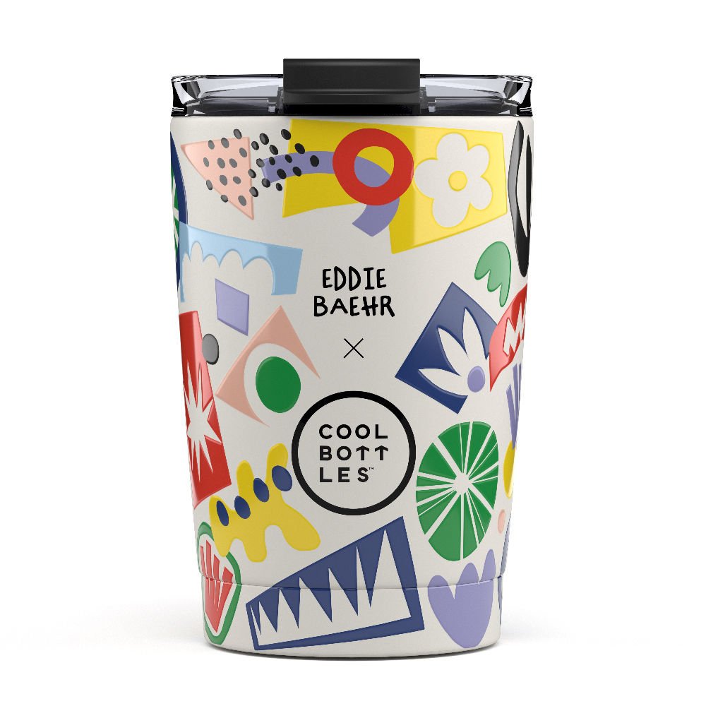 Cool Bottles Kubek termiczny 330 ml Triple cool Xclusive Electric Garden