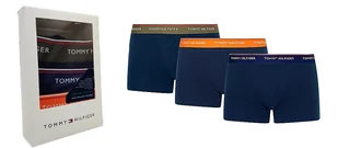 Bokserki Męskie Krótsze Tommy Hilfiger 3 Kolory Gumki 3szt S - Spodenki męskie - miniaturka - grafika 1