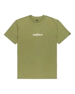 Quiksilver Koszulka z krótkim rękawem EV Fineline SS Green 10 - Koszulki męskie - miniaturka - grafika 1