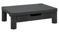 Akcesoria do monitorów - Nowoczesna podstawka pod monitor z szufladą H6-Z00 - miniaturka - grafika 1