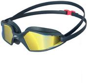 Pływanie - Okulary Speedo Hydropulse Mirror 68-12267D646 Navy-Oxid Grey-Phoenix Red-Gold - miniaturka - grafika 1