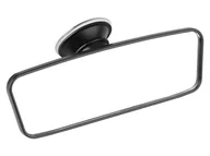 Akcesoria motoryzacyjne - Lusterko Wewnętrzne Mocowane Przyssawką 61X184 Mm, Czarne - miniaturka - grafika 1