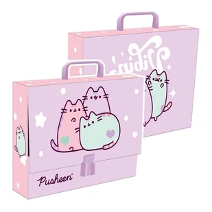 Teczka z rączką A4 BAMBINO PUSHEEN 1szt. /UP-75997/ - Teczki i skoroszyty - miniaturka - grafika 1