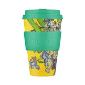 Kubki termiczne - Kubek na wynos Ecoffee Cup Van Gogh Museum Irises 400ml - Irysy - miniaturka - grafika 1