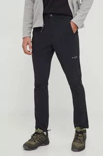 Spodnie sportowe męskie - Columbia spodnie outdoorowe Triple Canyon kolor czarny - grafika 1