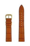 Akcesoria do smartwatchy - Pasek skórzany Zeppelin brązowy 18 mm - miniaturka - grafika 1