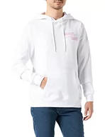 Bluzy męskie - Mister Tee Męska bluza z kapturem Ladie Sinners, biała, XL - miniaturka - grafika 1