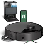 Roboty sprzątające - iRobot Roomba Plus 505 Combo Czarny + stacja AutoWash - miniaturka - grafika 1