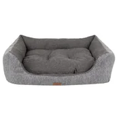 Legowiska dla psów - Amiplay Malmo Legowisko Sofa S Szare Dla Psa - miniaturka - grafika 1