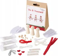 Zabawki kreatywne - Boltze Home Zestaw DIY do samodzielnego stworzenia ozdób, 3 ludziki - miniaturka - grafika 1