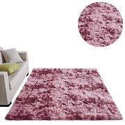 Dywany - Dywan Ombre Shaggy Strado 160x230 OmbreRed (Czerwony) - miniaturka - grafika 1