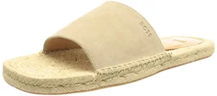 BOSS Męskie sandały Madeira-s_Slid_sd espadryle klin, Beżowy Khaki250, 39 EU - Espadryle damskie - miniaturka - grafika 1