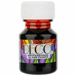 Farba Do Szkła Deco Nr 131 Czerwona 30 Ml - Farby i media malarskie - miniaturka - grafika 1
