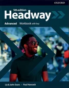 Książki do nauki języka angielskiego - Headway Advanced Workbook with key - miniaturka - grafika 1