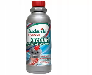 Ludwik Hydraulik Granulki do udrażniania rur 425 g - Środki do kuchni i łazienki - miniaturka - grafika 1
