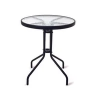 Stoły ogrodowe - Stolik Bistro stalowy 80 cm - miniaturka - grafika 1