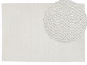 Dywany - Beliani Wełniany biały dywan 160 x 230 cm ELLEK - miniaturka - grafika 1
