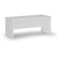 Biurka - Biurko proste PRIMO WHITE, 1800 x 800 mm, białe - miniaturka - grafika 1