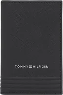 Portfele - TOMMY HILFIGER Męski portfel TH BUSINESS BIFOLD AM0AM13262, CZARNY (czarny), OS, czarny (czarny), OS - miniaturka - grafika 1