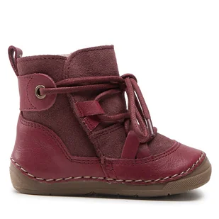 Kozaki Froddo G2160073 Bordowy - Buty dla dziewczynek - miniaturka - grafika 1