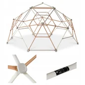 Place zabaw - Metalowa kopuła wspinaczkowa wspinaczka pokojowa dla dzieci EXIT ø 300 cm - miniaturka - grafika 1