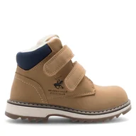 Buty dla chłopców - Trzewiki Beverly Hills Polo Club AVO-2261-066(II)CH Brązowy - miniaturka - grafika 1