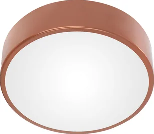 Lampa sufitowa Orno OVO plafon 3xE27, 3x24W, miedziana stal, klosz plastikowy matowy, IP54, ? 400 - Lampy sufitowe - miniaturka - grafika 1