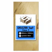 Dekoratorstwo - SKLEJKA 12mm FORMATKA DO LASERA CNC GRAWER 50x100cm 500x1000mm Klasa 3 - miniaturka - grafika 1