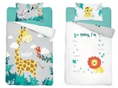 Pościel dla dzieci - Detexpol, Pościel bawełniana, Maja Moo, 3945B, 90x120 cm - miniaturka - grafika 1