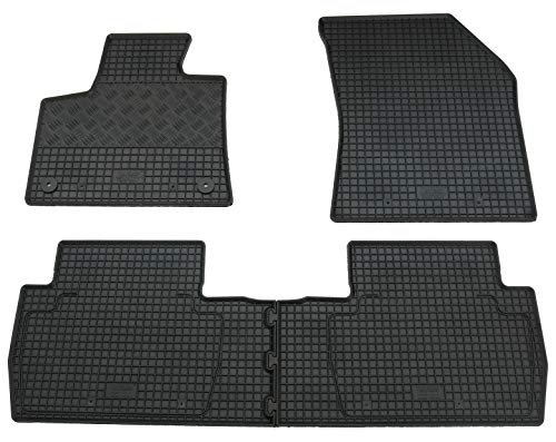 AD Tuning RI904307 zestaw dywaników gumowych, 4-częściowy, dywaniki gumowe