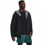 Kurtki męskie - Męska kurtka treningowa Under Armour UA STRMPRF CLDSTRKE STR JKT - czarna - miniaturka - grafika 1
