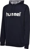 Bluzy męskie - Hummel HMLGO Cotton Logo męska bluza z kapturem - miniaturka - grafika 1
