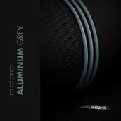 Maskownice do kabli - MDPC-X Otulina na przewody Szary 1 sztuka SL-XTC-AL - miniaturka - grafika 1