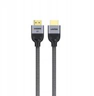 Kable - Unitek przewód 8K LUX HDMI 2.1 oplot 10M - miniaturka - grafika 1