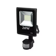 Lampy ogrodowe - Volteno Reflektor LED z czujnikiem ruchu Slim VO0766, 20 W - miniaturka - grafika 1
