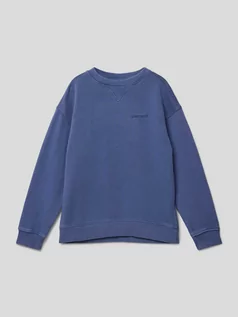 Bluzy dla chłopców - Bluza o kroju oversized z wyhaftowanym logo model ‘CORNELL’ - grafika 1